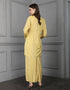 BAJU KURUNG PAHANG MODEN MADELEINE (ROYAL YELLOW)